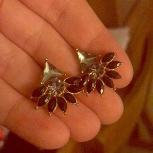 2For$10 ✨ Light blue and black earrings